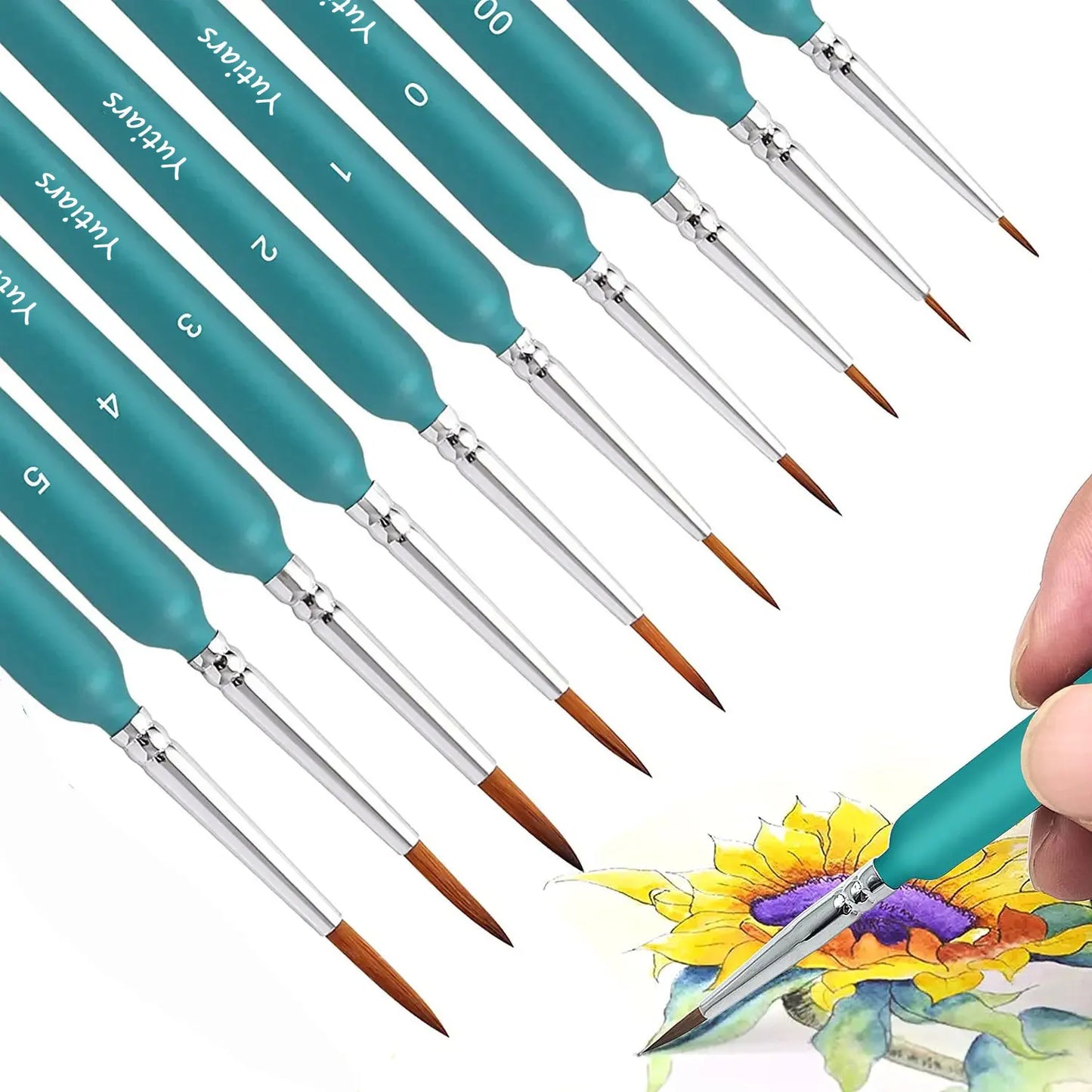 11pcs Premium Paint Brushes