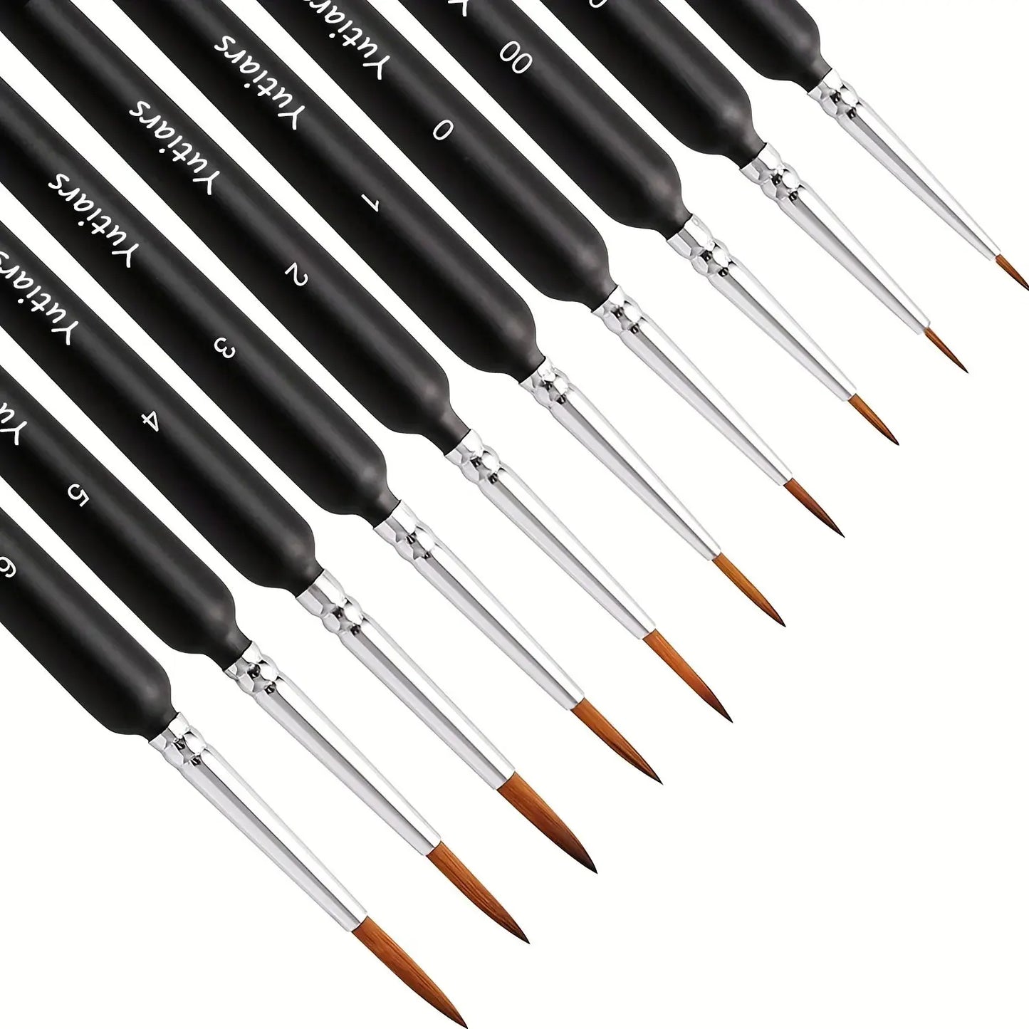 11pcs Premium Paint Brushes