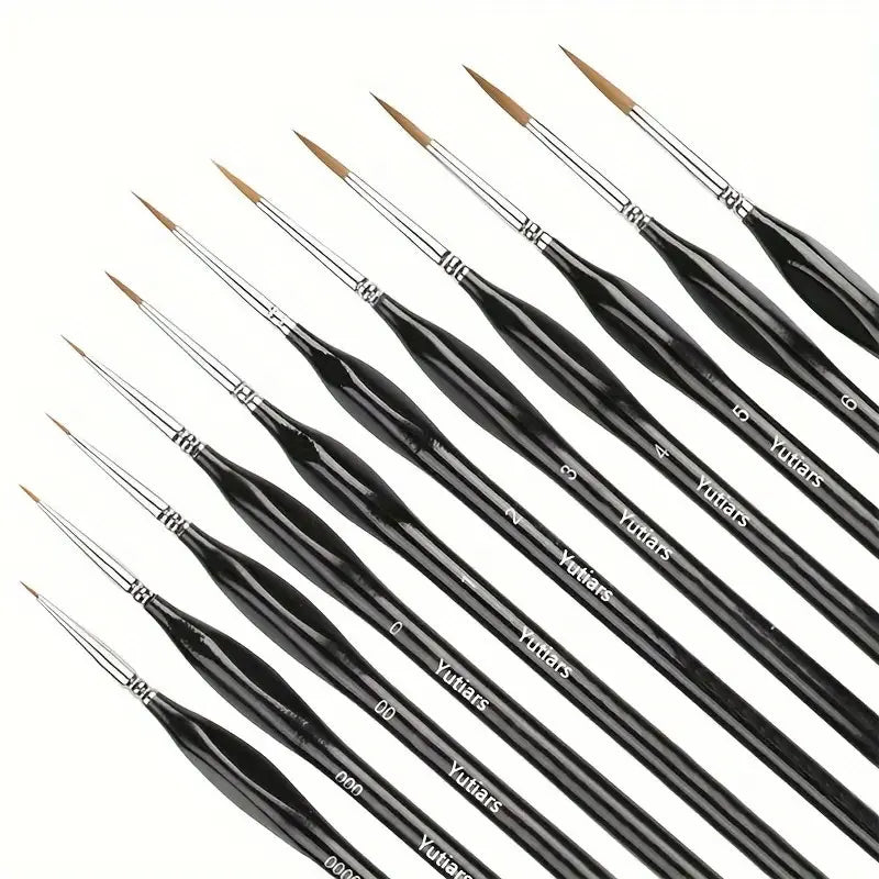 11pcs Premium Paint Brushes