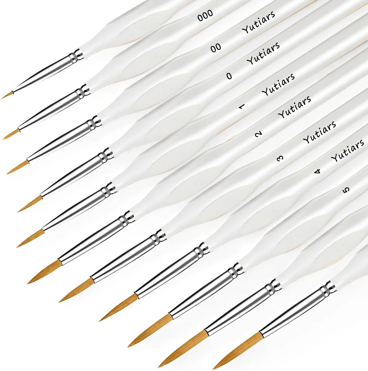 11pcs Premium Paint Brushes