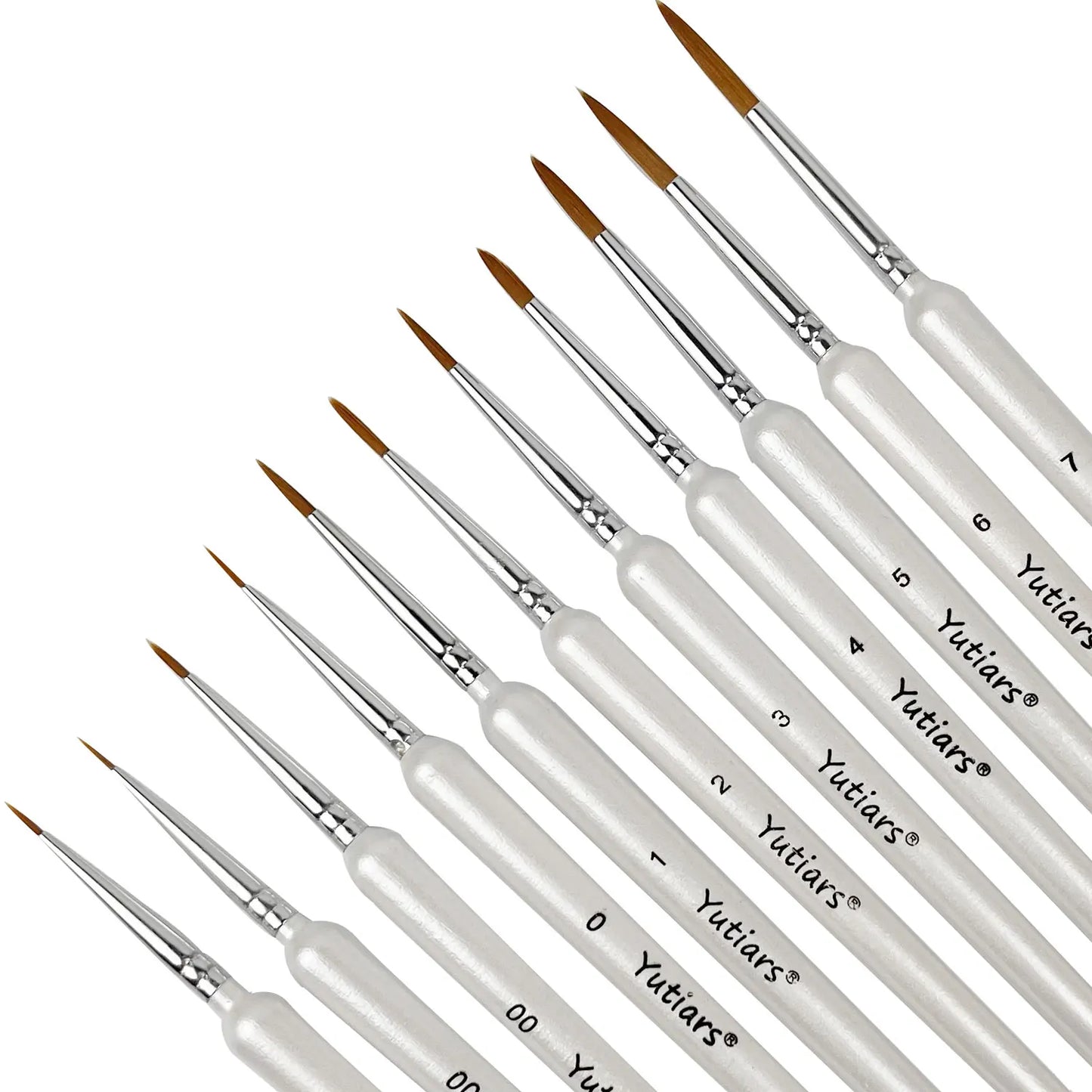 11pcs Premium Paint Brushes