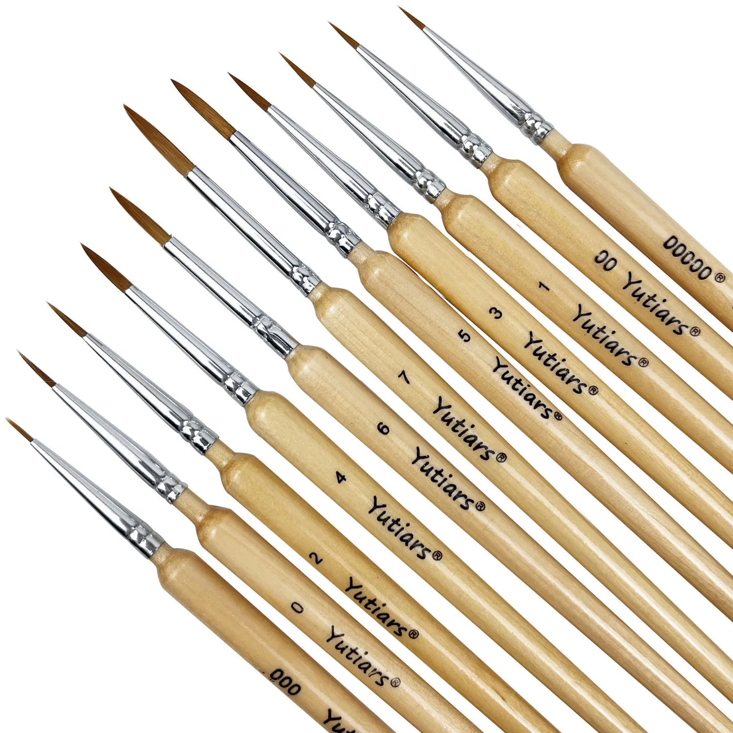 11pcs Premium Paint Brushes