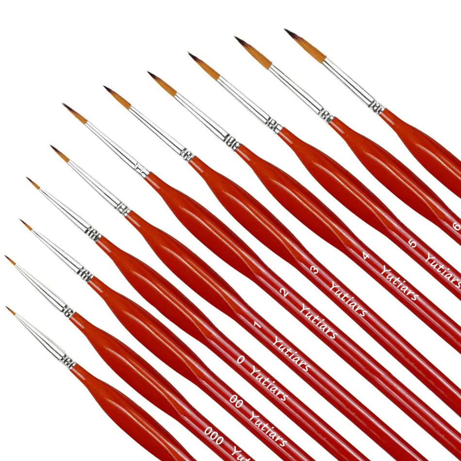 11pcs Premium Paint Brushes